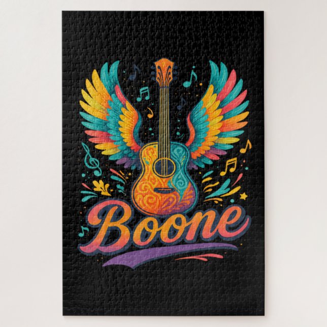 Puzzle Guitarra Boone (Vertical)
