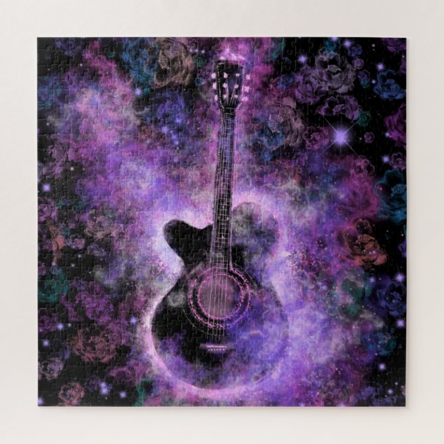 Puzzle Guitarra caliente - Rock Music - Magic Dance - Pin (Vertical)