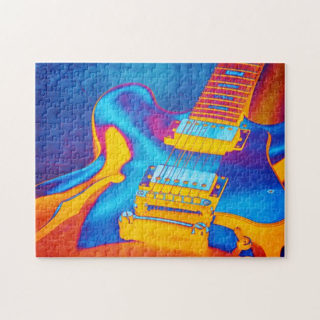 Puzzle Guitarra eléctrica (Horizontal)