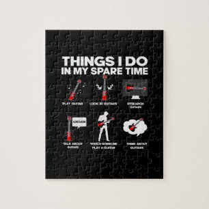 Puzzle Guitarra Guitarista Addica Cumpleaños de la Música