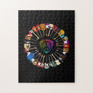 Puzzle Guitarra Lover  Variedad de guitarra