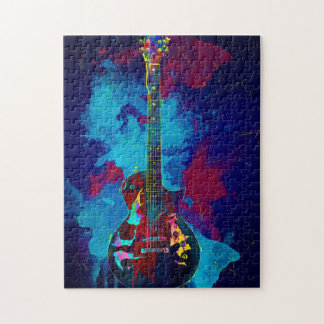 Puzzle Guitarra multicolor