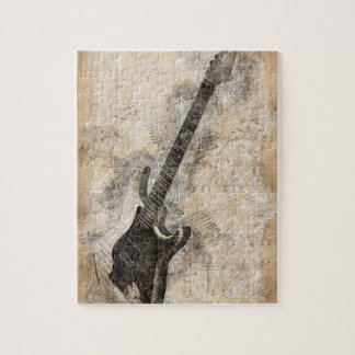Puzzle Guitarra vintage