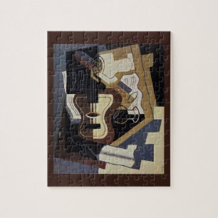 Puzzle Guitarra y clarinete ~ 1920 ~ Cubismo ~ Juan Gris