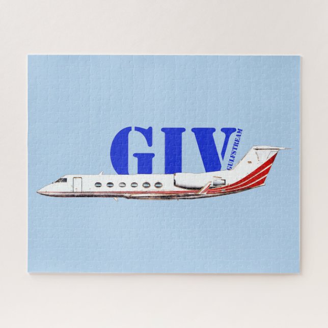 Puzzle Gulfstream IV Jet privado de lujo (Horizontal)