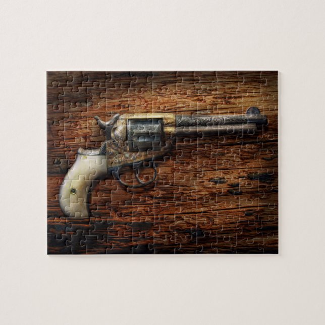 Puzzle Gun- Policía - Verdadero Grit (Horizontal)