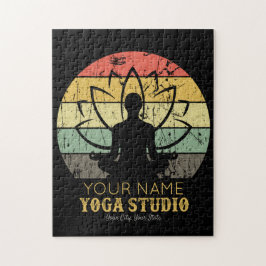 Puzzle Guru instructor de fitness de estudio de yoga pers