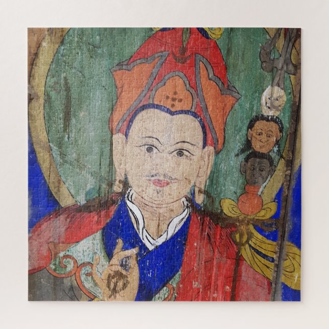 Puzzle Guru Rinpoche, Los Himalayas, Nepal (Vertical)