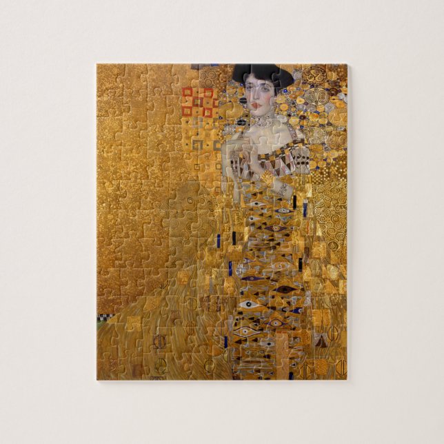 Puzzle Gustav Klimt - Adele Bloch-Bauer I Pintura (Vertical)
