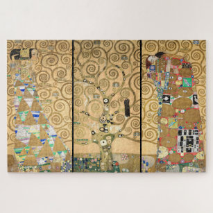 Puzzle Gustav Klimt - Árbol de Frisas Estúclet