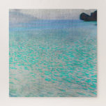 Puzzle Gustav Klimt - Attersee<br><div class="desc">Attersee - Gustav Klimt, Oil on Canvas, 1910</div>