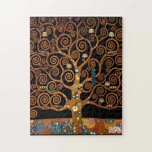 Puzzle Gustav Klimt - Bajo el árbol de la vida (Vertical)