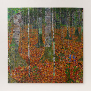 Puzzle Gustav Klimt - Bosque de abedules