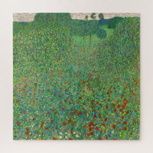 Puzzle Gustav Klimt - Campo de amapolas