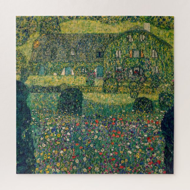 Puzzle Gustav Klimt - Casa de campo del artista (Vertical)