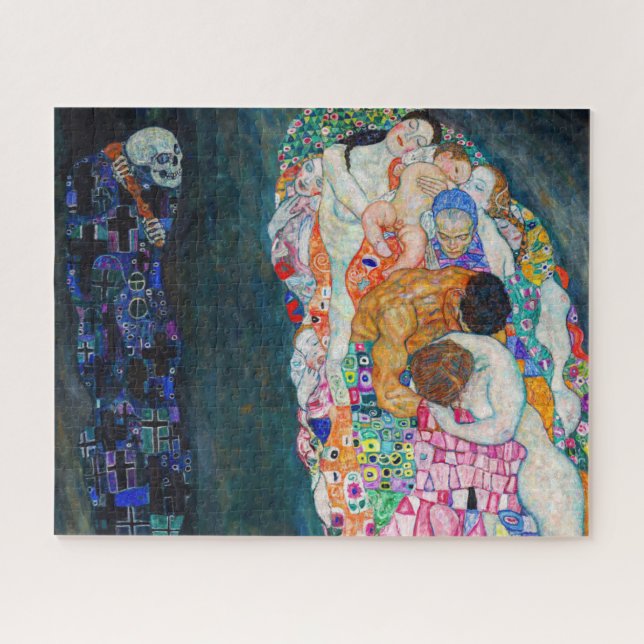 Puzzle Gustav Klimt - Death and Life (Horizontal)