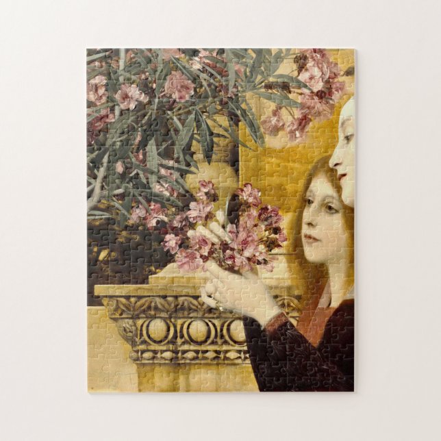 Puzzle Gustav Klimt - Dos Chicas Con Oleander (Vertical)