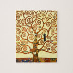 Puzzle Gustav Klimt El Bella Artes del árbol de la vida<br><div class="desc">Gustav Klimt El rompecabezas del Bella Artes del árbol de la vida Jigsaw.</div>