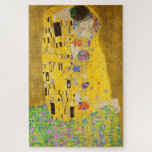 Puzzle Gustav Klimt El Bella Artes Kiss<br><div class="desc">Gustav Klimt El Puzzle Del Bella Artes Kiss Jigsaw.</div>