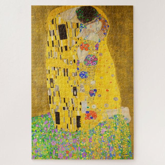 Puzzle Gustav Klimt El Bella Artes Kiss (Vertical)
