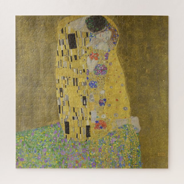 Puzzle Gustav Klimt El Beso (Vertical)