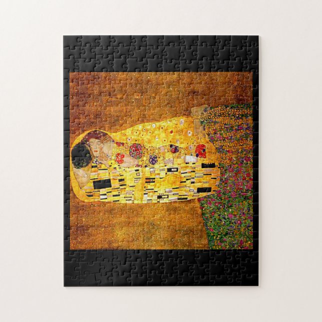 Puzzle Gustav Klimt, El Beso, (Vertical)