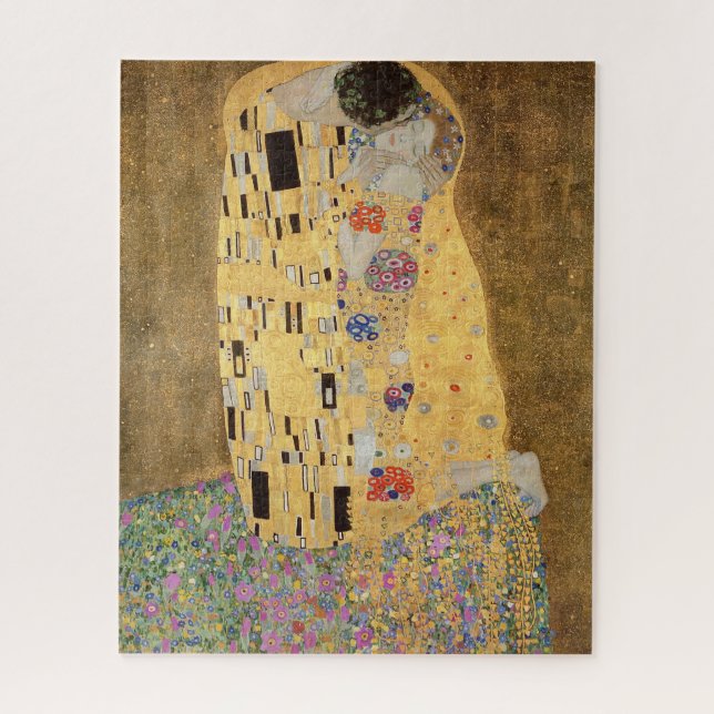 Puzzle Gustav Klimt | El Beso, 1907-08 (Vertical)