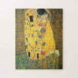 Puzzle GUSTAV KLIMT - El beso de 1907<br><div class="desc">GUSTAV KLIMT - El beso 1907Aceite y Relieve metalizado dorado en lienzo</div>