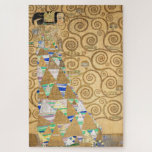 Puzzle Gustav Klimt - Expectativa, Frieze Stoclet<br><div class="desc">El árbol de la vida, Stoclet Frieze, Expectation - Gustav Klimt, Cardboard, 1909</div>