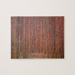 Puzzle Gustav Klimt Fir Forest Tannenwald
