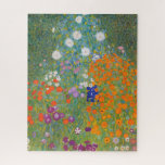 Puzzle Gustav Klimt Flor Jardín Naturaleza<br><div class="desc">Un bonito cuadro del jardín,  un cuadro clásico de Gustav Klimt,  llamado Cottage Garden,  o Bauergarten,  1907,  que se encuentra cerca de un jardín de flores,  un cuadro de flores de colores.</div>