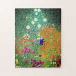 Puzzle Gustav Klimt Flower Garden<br><div class="desc">Rompecabezas con la pintura al óleo de Gustav Klimt en Flower Garden (1906). Un bonito jardín de flores moradas,  rojas,  blancas,  azules y naranjas. Un gran regalo para los amantes del arte Art Nouveau y austriaco.</div>