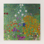 Puzzle Gustav Klimt Flower Garden Vintage Art Nouveau<br><div class="desc">Pintura Bella Artes Gustav Klimt Flower Garden Vintage Art Nouveau 1907</div>