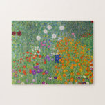 Puzzle Gustav Klimt Flower Garden Vintage Art Nouveau<br><div class="desc">Pintura Bella Artes Gustav Klimt Flower Garden Vintage Art Nouveau Painting 1907</div>