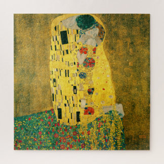 Puzzle Gustav Klimt Golden Art El beso para los amantes
