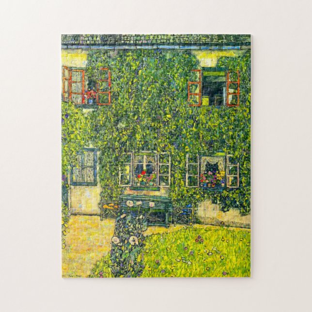 Puzzle Gustav Klimt La Casa de Guardaboschi (Vertical)