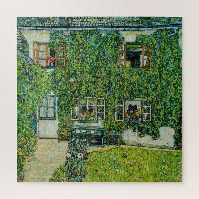 Puzzle Gustav Klimt - La Casa de la Guardia (Vertical)