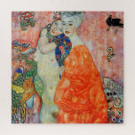 Puzzle Gustav Klimt - Mujeres amigas<br><div class="desc">Mujeres amigas - Gustav Klimt,  Oil on Canvas,  1916-17 (destruido en 1945)</div>