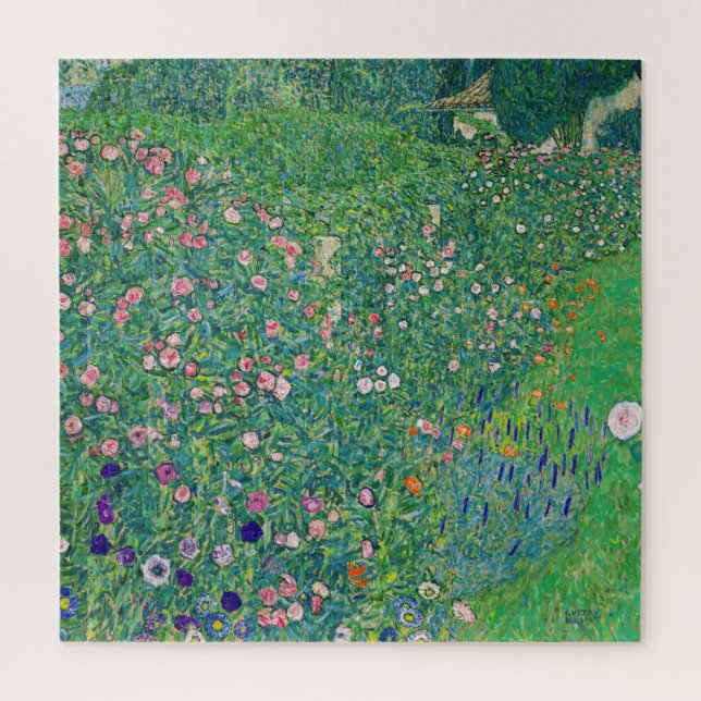 Puzzle Gustav Klimt - Paisaje de los jardines italianos (Vertical)