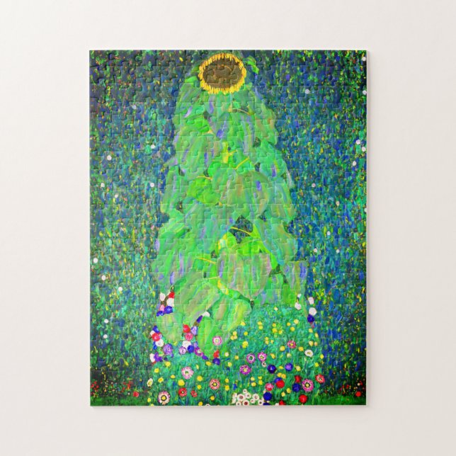 Puzzle Gustav Klimt Sunflower (Vertical)