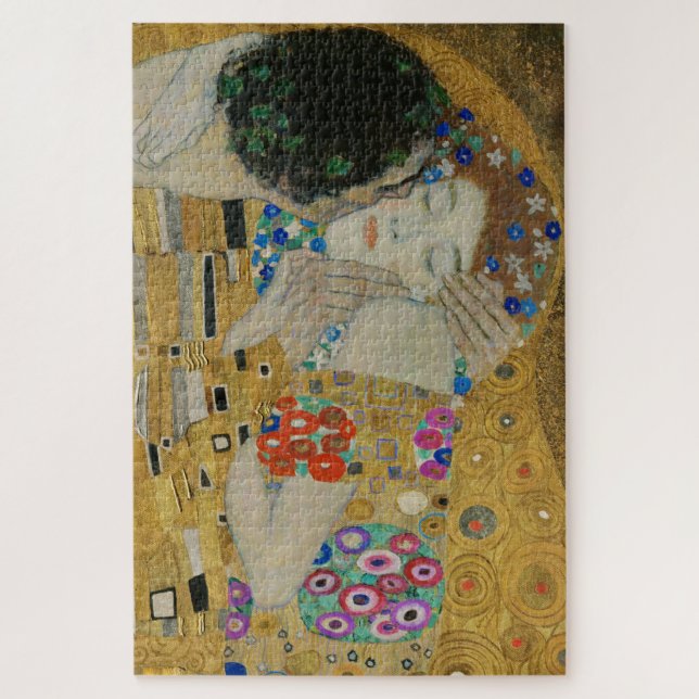 Puzzle Gustav Klimt The Kiss (Vertical)