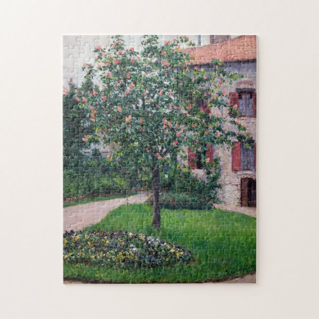 Puzzle Gustave Caillebotte - Árboles en flor (Vertical)