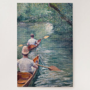 Puzzle Gustave Caillebotte - Canoas en el Yerres