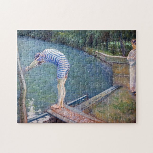 Puzzle Gustave Caillebotte - El Bañista / El Buzo (Horizontal)
