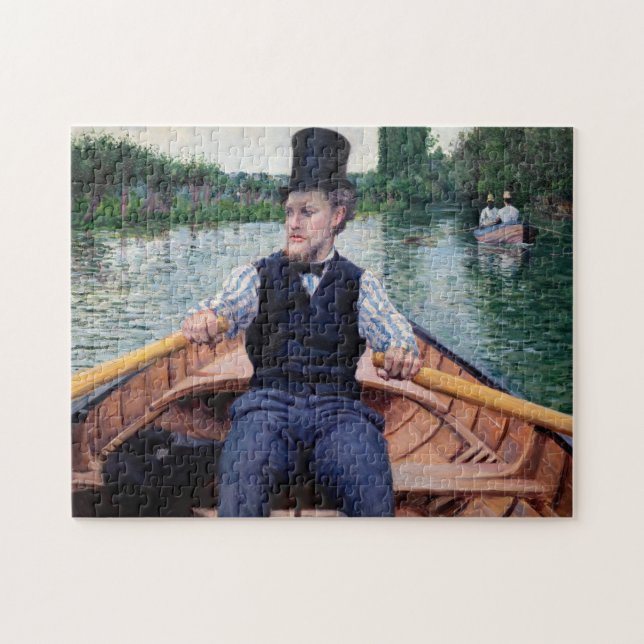 Puzzle Gustave Caillebotte - Fiesta en barca (Horizontal)