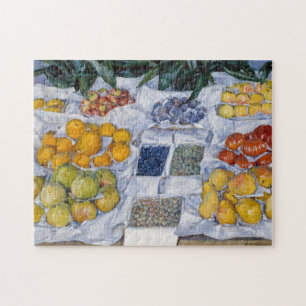 Puzzle Gustave Caillebotte - Frutas exhibidas en un puest