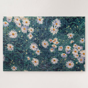 Puzzle Gustave Caillebotte - Lecho de Margaritas, Detalle