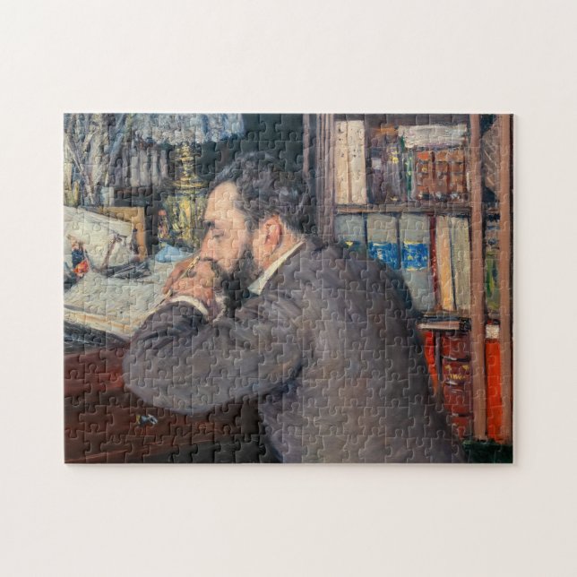 Puzzle Gustave Caillebotte - Retrato de Henri Cordier (Horizontal)