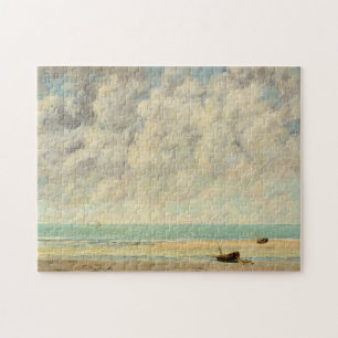 Puzzle Gustave Courbet el   el mar tranquilo