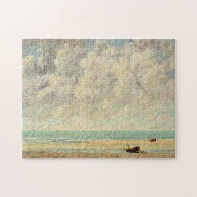 Puzzle Gustave Courbet el | el mar tranquilo (Horizontal)